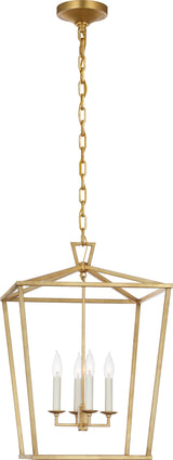 Darlana Medium Lantern in Gild