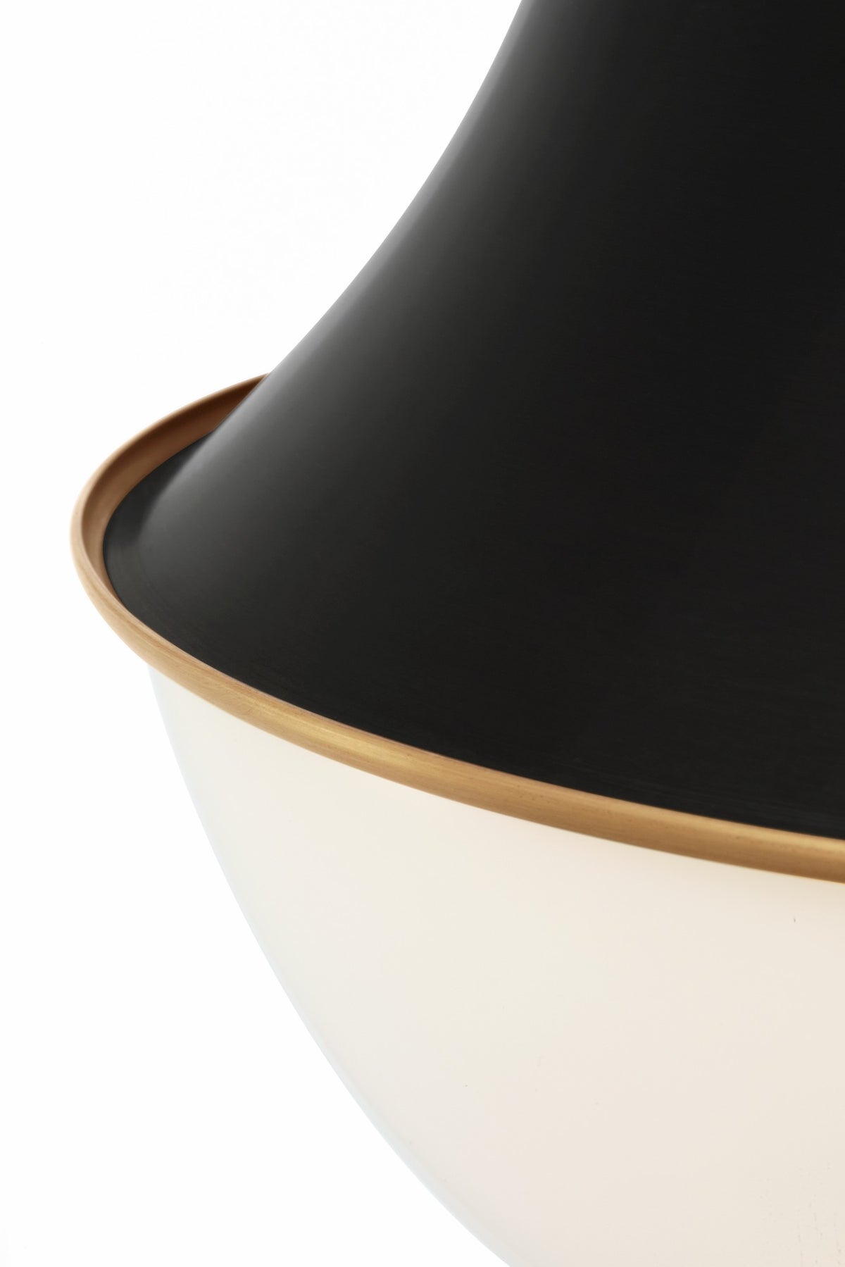 Precision 9" Flush Mount in Antique-Burnished Brass and Bronze with White Glass