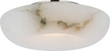 Modern Bowl Flush Mount from the Cappello Collection