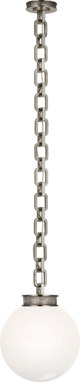 Bellamy 1 Light Statement Chain 12" Globe Chandelier