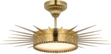 Casual Drum Shade Semi-Flush Mount from the Soleil Collection
