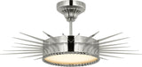 Casual Drum Shade Semi-Flush Mount from the Soleil Collection