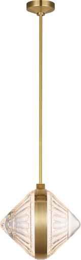Modern Down Pendant from the Copper Coast Collection