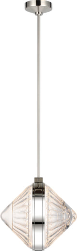 Modern Down Pendant from the Copper Coast Collection