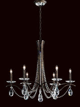 Traditional 6 Light Chandelier from the Vesca Collection