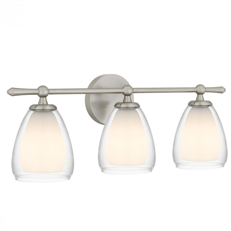 Transitional Vanity Light from the Vivienne Collection