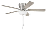 Traditional Hugger Fan from the Wheeler 52 2-Light Bowl Collection
