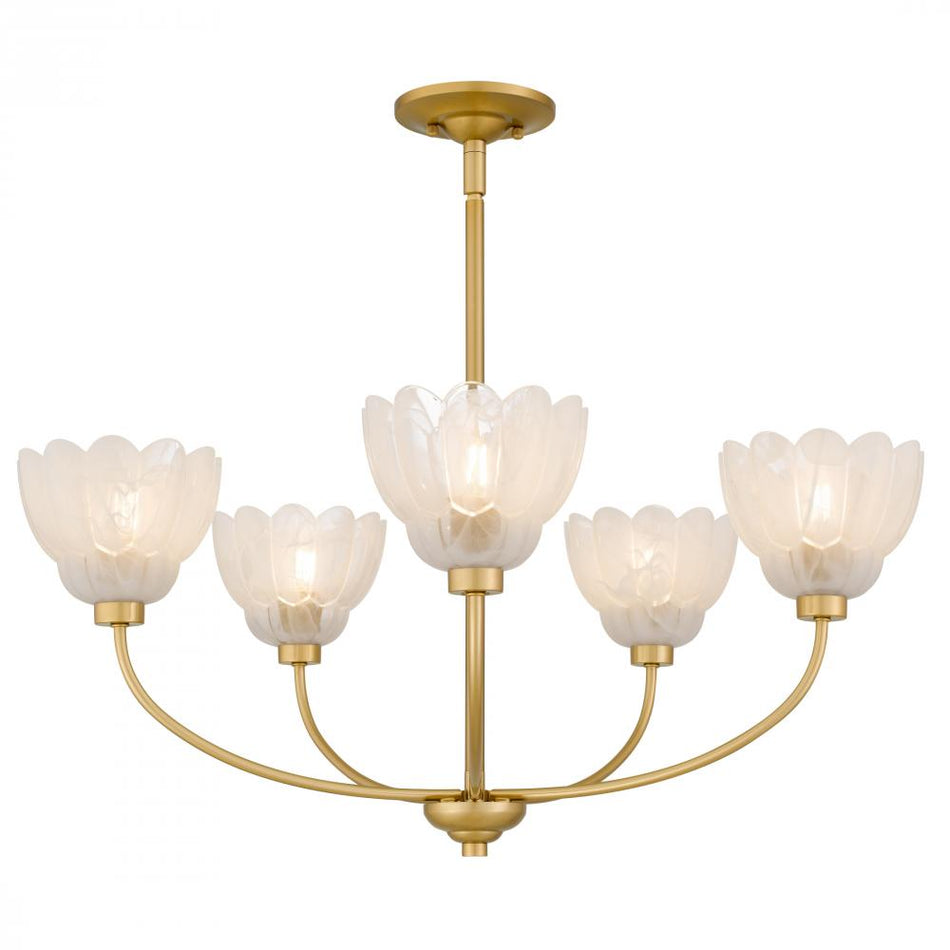 Traditional Chandelier from the Whitecap Collection