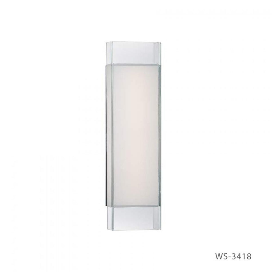 Transitional Vanity Light from the Cloud Collection