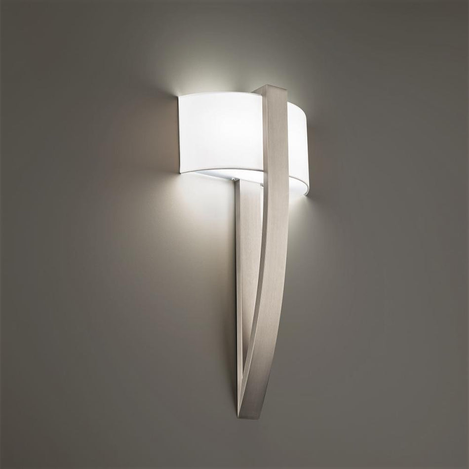 Transitional Wall Sconce from the Curvana Collection