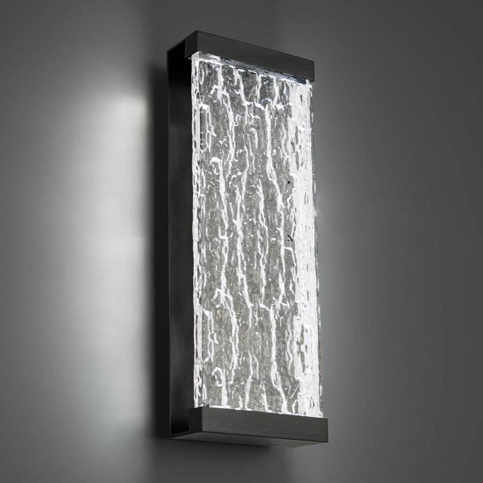 Craftsman/Mission Wall Light from the FUSION Collection