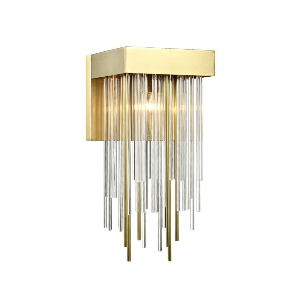 Contemporary Wall Sconce from the Waterfall Collection
