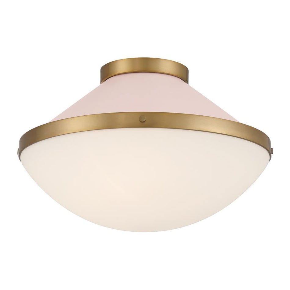 Casual Bowl Flush Mount from the Xander Collection