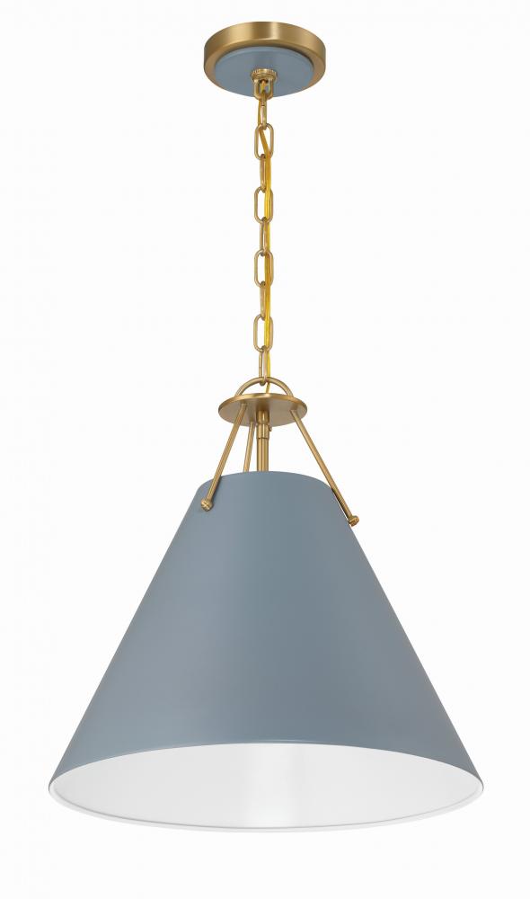 Modern Down Pendant from the Xavier Collection