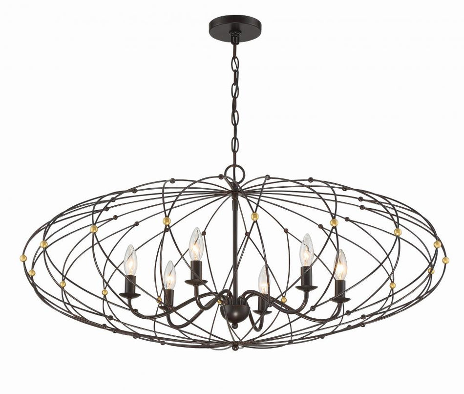 Traditional Chandelier from the Zucca Collection