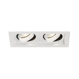 Baby Tango 2 Light 5W LED Flat Gimbal Trim, Clear Lens