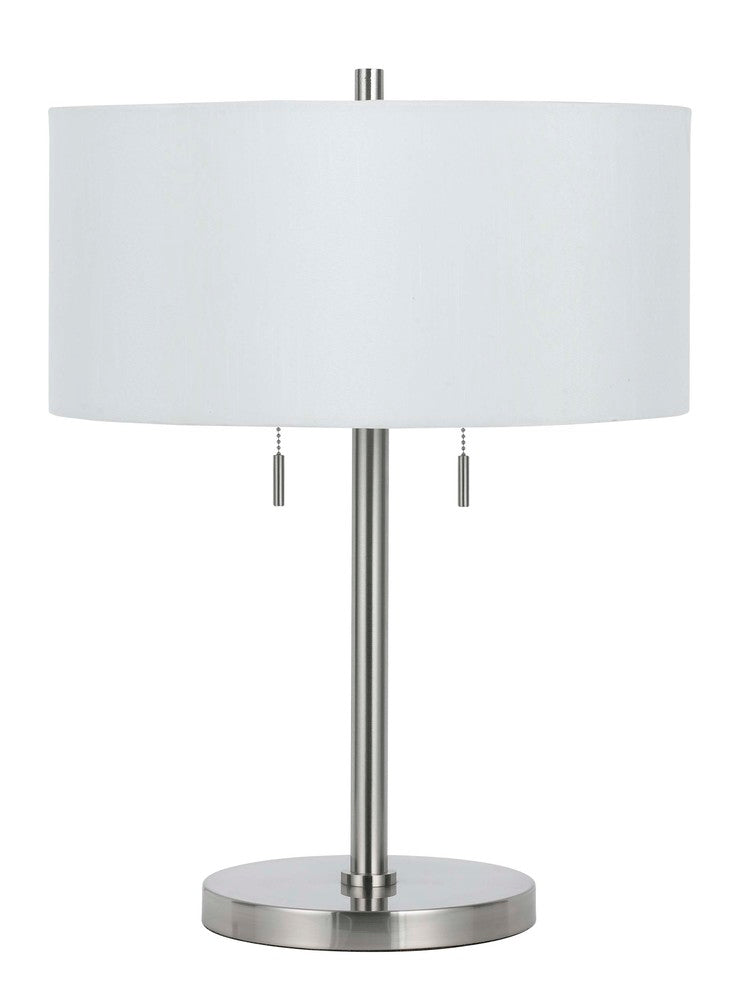 60W X 2 Calais Metal Table Lamp