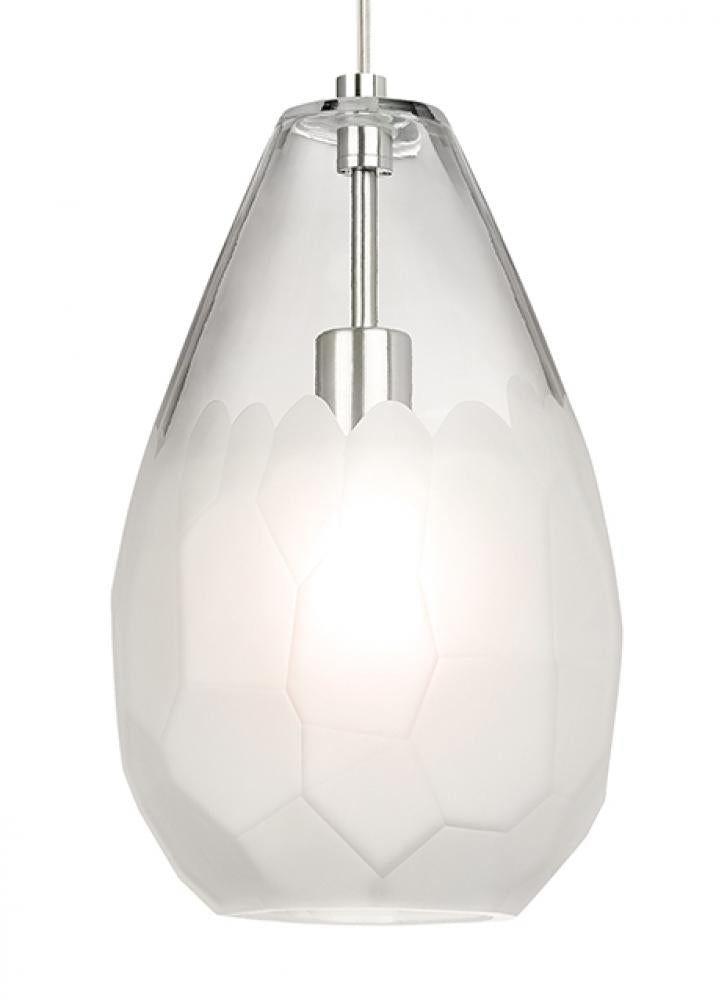 Contemporary Down Pendant from the Briolette Collection
