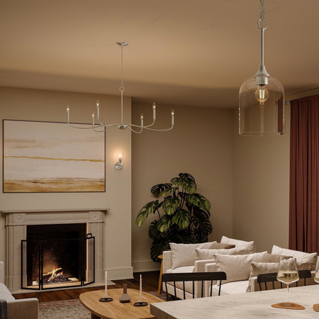 P400464-31m 6-L Large Chandelier