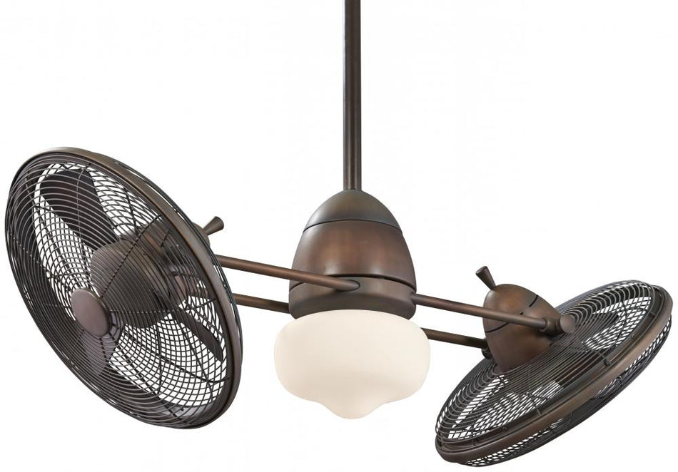 Transitional Ceiling Fans With Light from the Vintage Gryo LED Collection