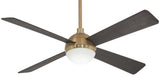 Modern Ceiling Fans With Light from the Orb Collection