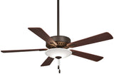 Traditional Ceiling Fans With Light from the Contractor Uni-Pack LED Collection