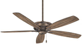 Transitional Ceiling Fan from the Kafé Collection