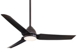 Modern Exterior Fan from the Java LED Collection