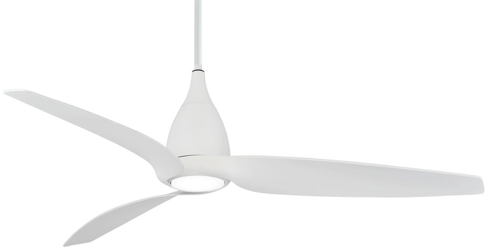 Transitional Ceiling Fans With Light from the Tear Collection