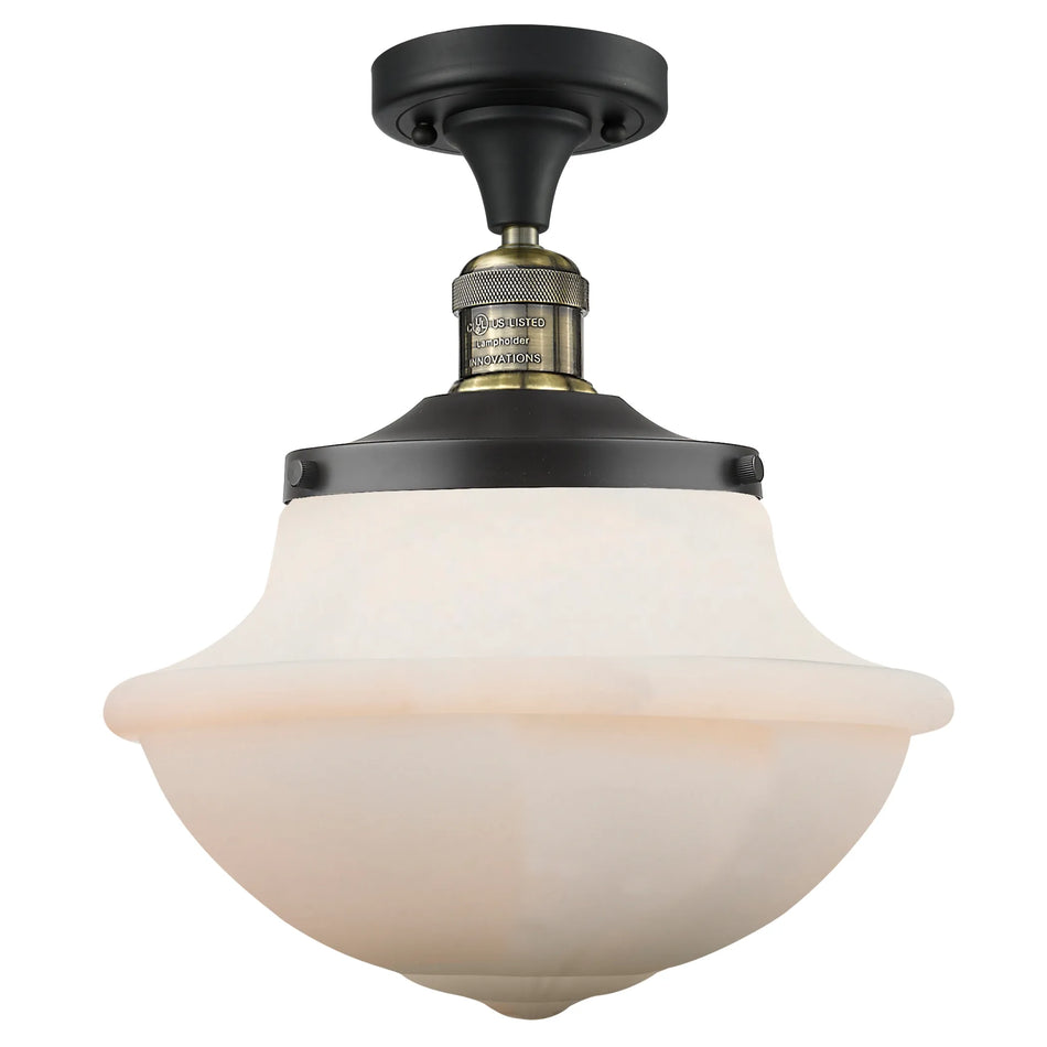 Traditional Semi-Flush Mount from the Oxford Collection