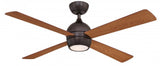 Traditional Ceiling Fans With Light from the Kwad 52 Collection
