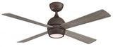 Traditional Ceiling Fans With Light from the Kwad 52 Collection