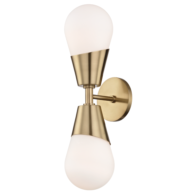 Contemporary Wall Sconce from the Cora Collection