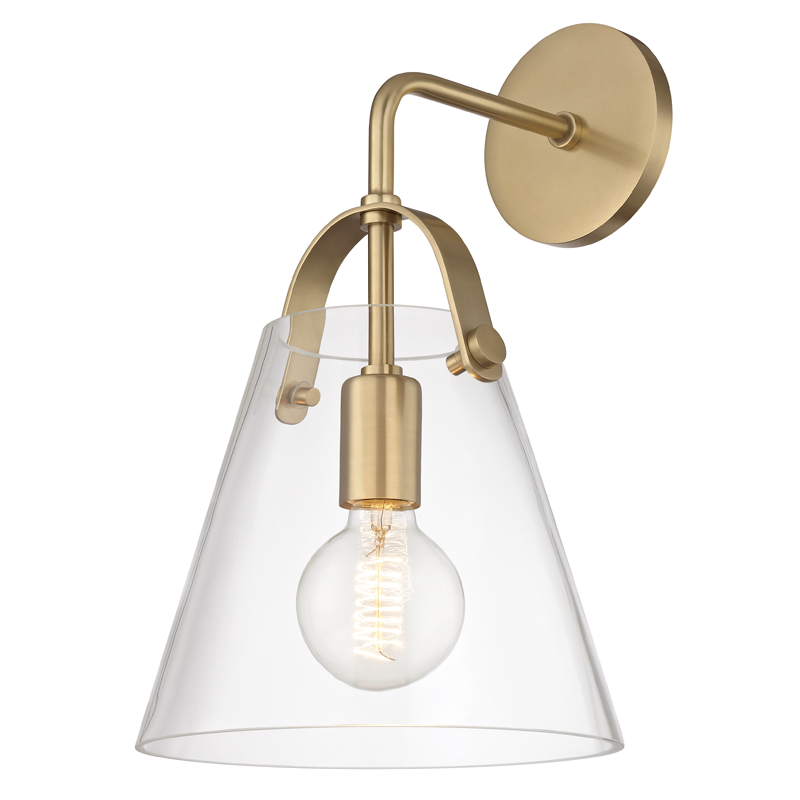 Transitional Wall Sconce from the Karin Collection