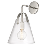 Transitional Wall Sconce from the Karin Collection