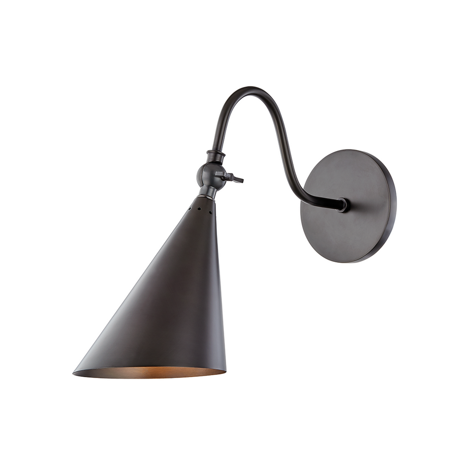 Transitional Wall Sconce from the Lupe Collection