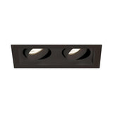 Baby Tango 2 Light 5W LED Flat Gimbal Trim, Clear Lens