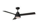 Jovie 52" Indoor/Outdoor Dimmable Integrated LED Ceiling Fan with Light Kit Wall Con