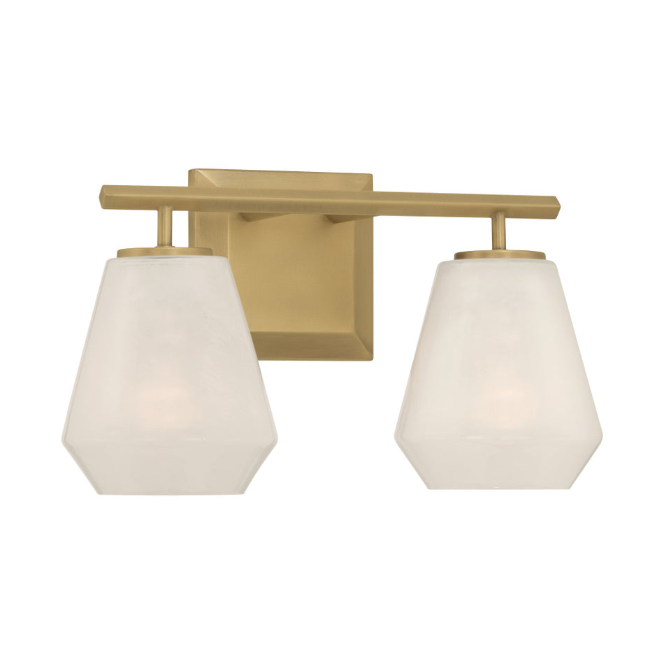 Transitional Vanity Light from the Siena Collection