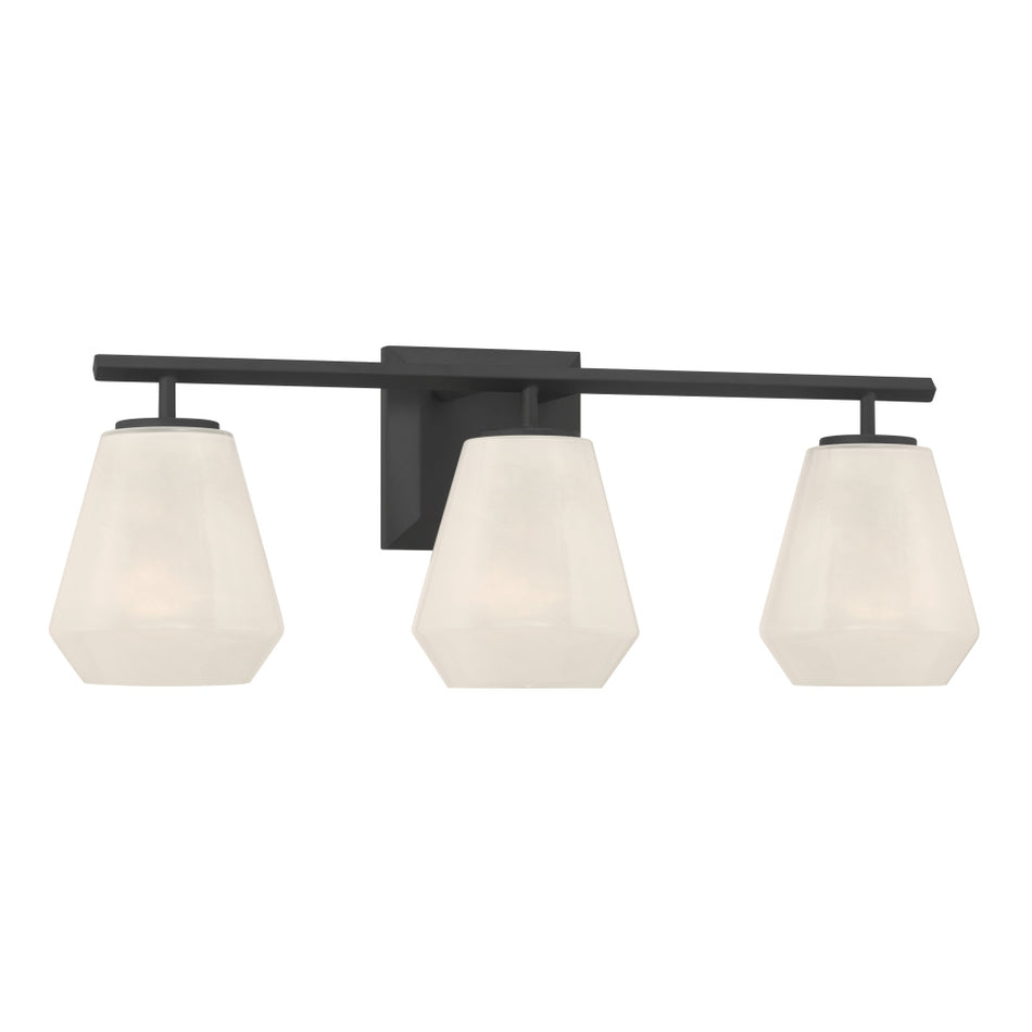 Transitional Vanity Light from the Siena Collection