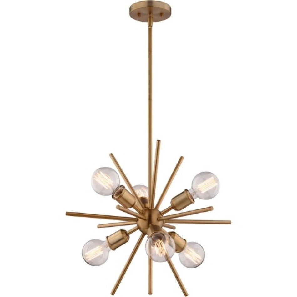 Estelle 19-in Pendant Polished Nickel