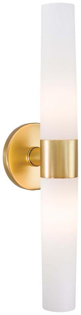 Transitional Vanity Light from the Saber Collection