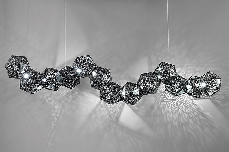 Modern Forms Riddle Linear Pendant - full view