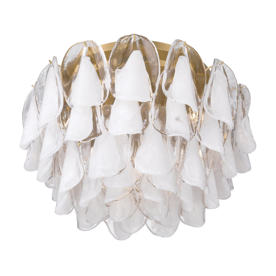 Transitional Flush Mount from the Verla Crest Collection