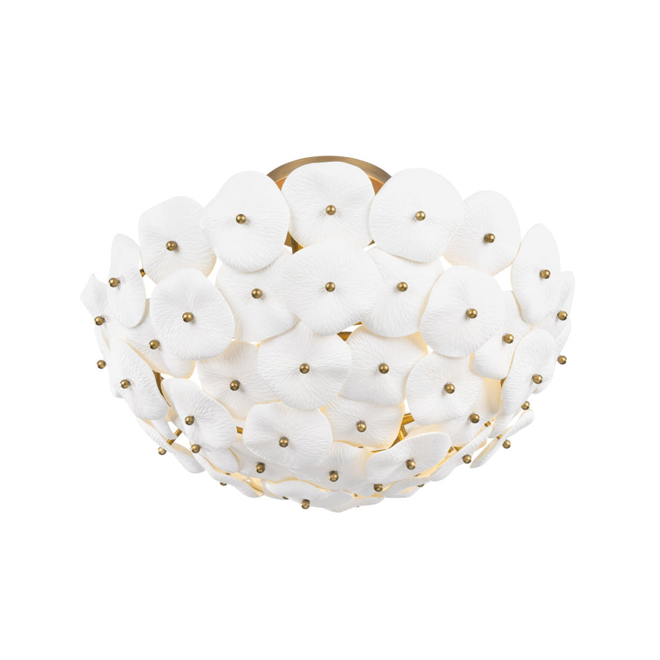 Modern Bowl Semi-Flush Mount from the Coastlyn Collection